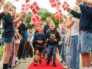 Skolestart på Valsgård Skole